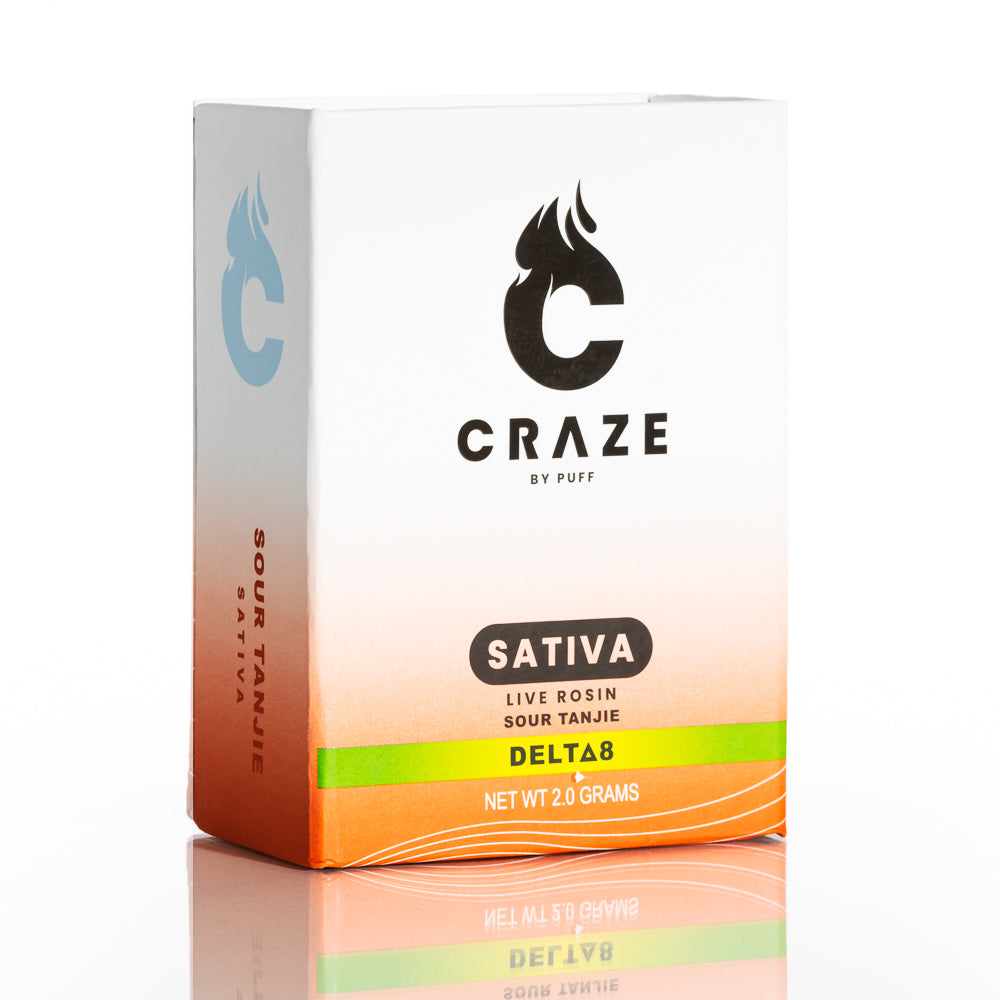 Craze DeltΔ 8 Sour Tangie 2000 MG